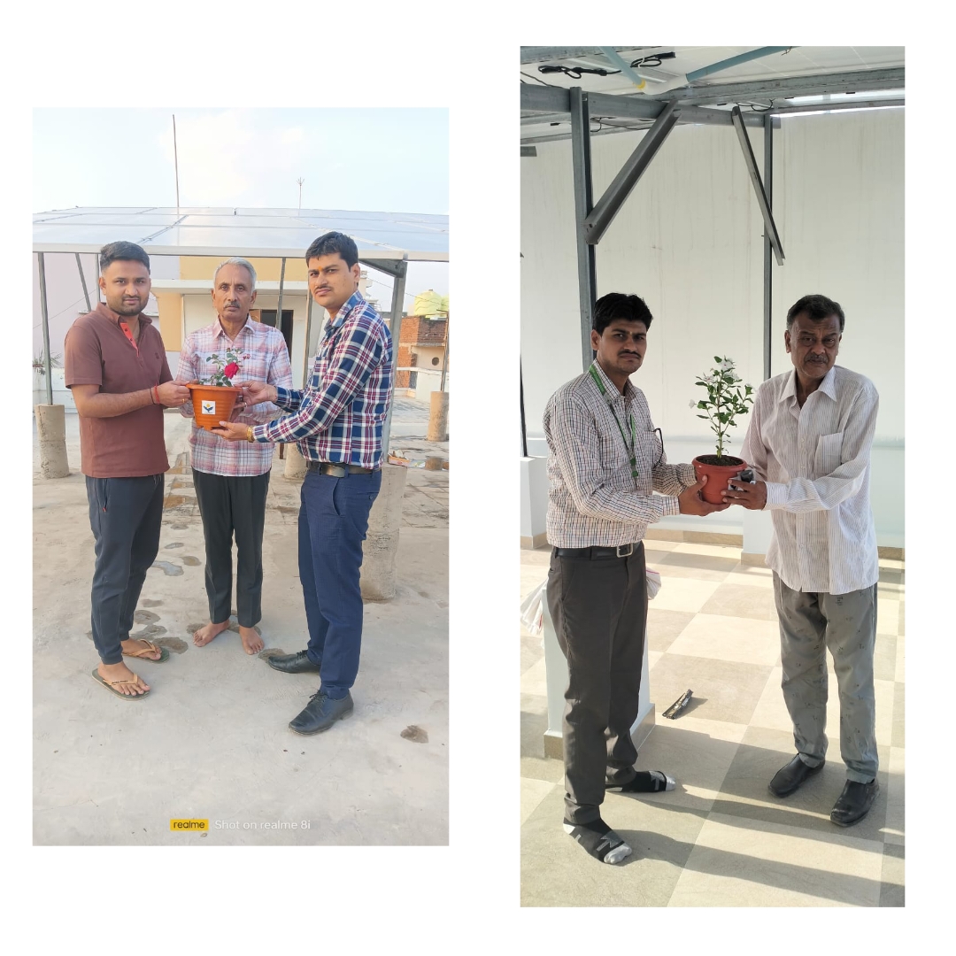 Solar installation in Khajuraho